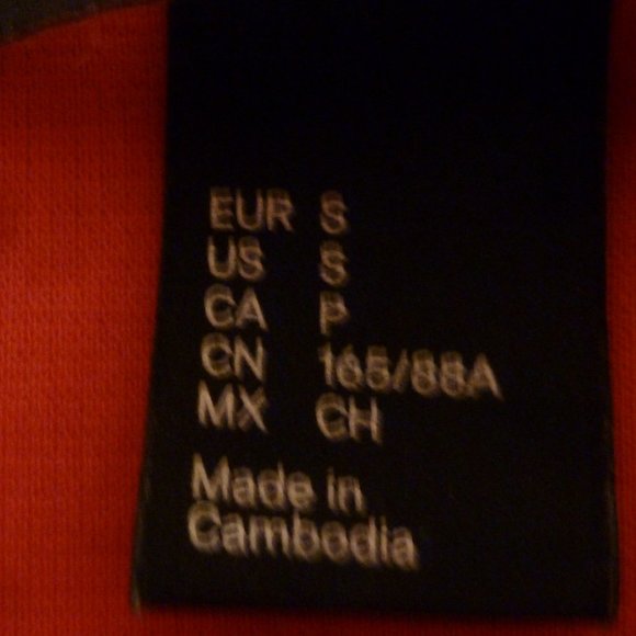 H&M Sleeveless Red Skater Dress w mesh finish Sz S - Picture 5 of 8